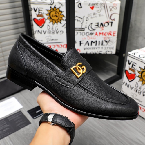 Cheap Dolce &amp; Gabbana D&amp;G Leather Shoes For Men #1264776 Replica Wholesale [$82.00 USD] [ITEM#1264776] on Replica Dolce &amp; Gabbana D&amp;G Leather Shoes