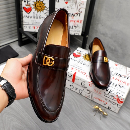 Cheap Dolce &amp; Gabbana D&amp;G Leather Shoes For Men #1264782 Replica Wholesale [$82.00 USD] [ITEM#1264782] on Replica Dolce &amp; Gabbana D&amp;G Leather Shoes