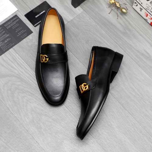 Cheap Dolce &amp; Gabbana D&amp;G Leather Shoes For Men #1264786 Replica Wholesale [$82.00 USD] [ITEM#1264786] on Replica Dolce &amp; Gabbana D&amp;G Leather Shoes