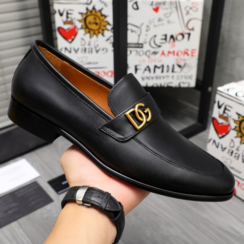 Cheap Dolce &amp; Gabbana D&amp;G Leather Shoes For Men #1264786 Replica Wholesale [$82.00 USD] [ITEM#1264786] on Replica Dolce &amp; Gabbana D&amp;G Leather Shoes