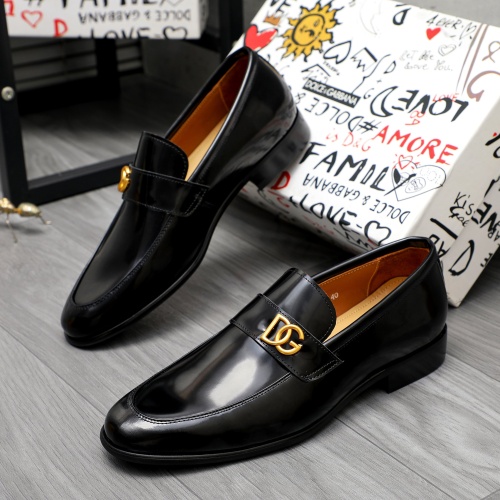 Cheap Dolce &amp; Gabbana D&amp;G Leather Shoes For Men #1264787 Replica Wholesale [$82.00 USD] [ITEM#1264787] on Replica Dolce &amp; Gabbana D&amp;G Leather Shoes