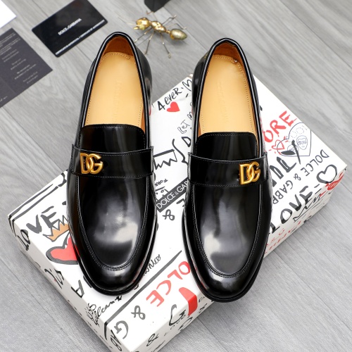 Cheap Dolce &amp; Gabbana D&amp;G Leather Shoes For Men #1264787 Replica Wholesale [$82.00 USD] [ITEM#1264787] on Replica Dolce &amp; Gabbana D&amp;G Leather Shoes