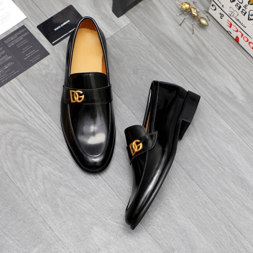 Cheap Dolce &amp; Gabbana D&amp;G Leather Shoes For Men #1264787 Replica Wholesale [$82.00 USD] [ITEM#1264787] on Replica Dolce &amp; Gabbana D&amp;G Leather Shoes