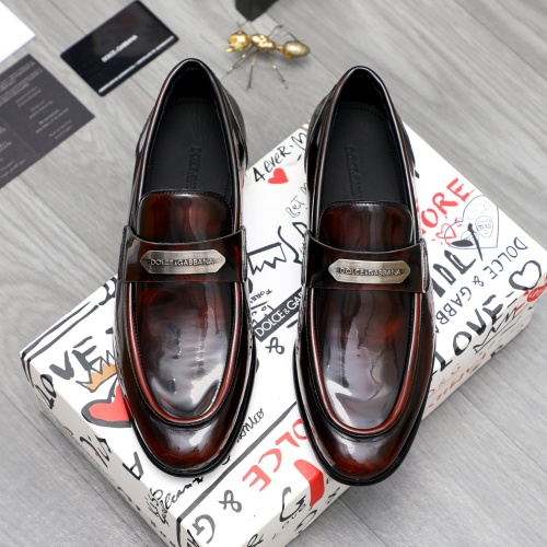 Cheap Dolce &amp; Gabbana D&amp;G Leather Shoes For Men #1264788 Replica Wholesale [$82.00 USD] [ITEM#1264788] on Replica Dolce &amp; Gabbana D&amp;G Leather Shoes