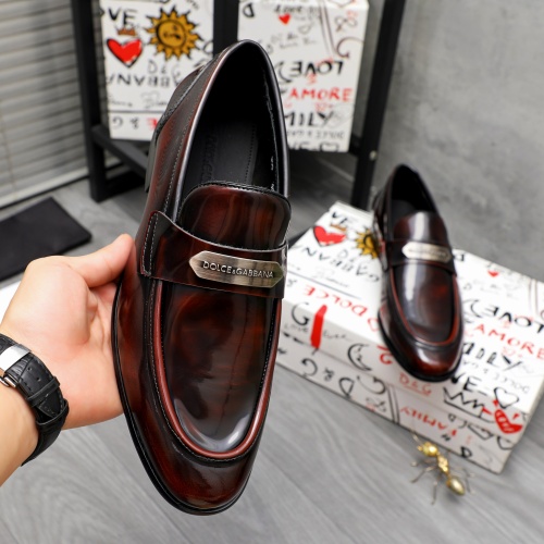 Cheap Dolce &amp; Gabbana D&amp;G Leather Shoes For Men #1264788 Replica Wholesale [$82.00 USD] [ITEM#1264788] on Replica Dolce &amp; Gabbana D&amp;G Leather Shoes