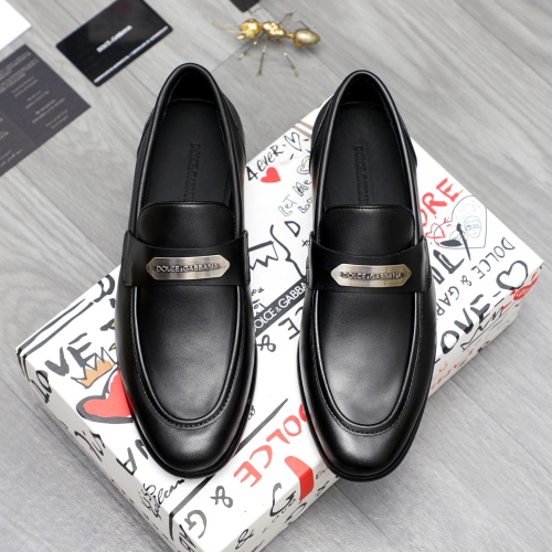 Cheap Dolce &amp; Gabbana D&amp;G Leather Shoes For Men #1264789 Replica Wholesale [$82.00 USD] [ITEM#1264789] on Replica Dolce &amp; Gabbana D&amp;G Leather Shoes