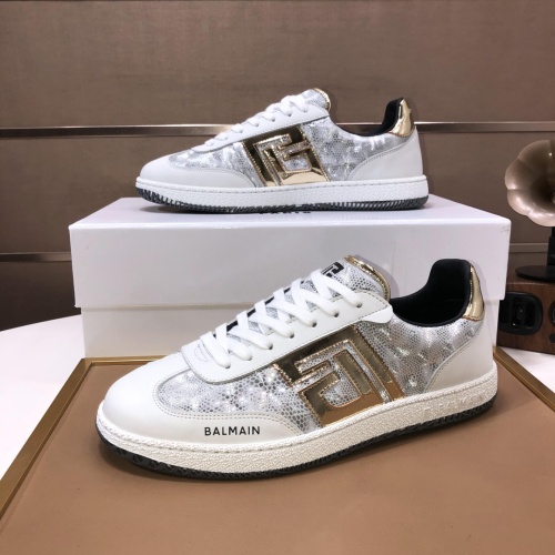 Cheap Balmain Casual Shoes For Men #1264795 Replica Wholesale [$112.00 USD] [ITEM#1264795] on Replica Balmain Casual Shoes