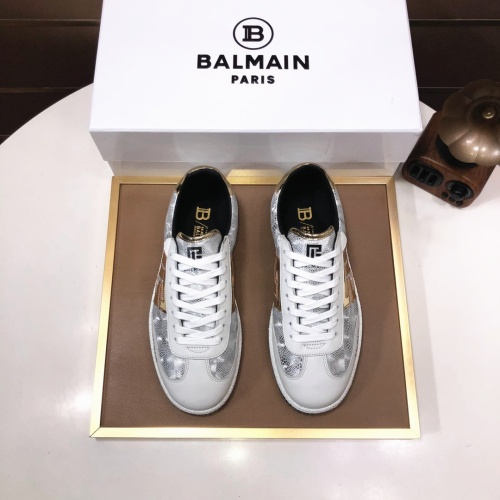 Cheap Balmain Casual Shoes For Men #1264795 Replica Wholesale [$112.00 USD] [ITEM#1264795] on Replica Balmain Casual Shoes