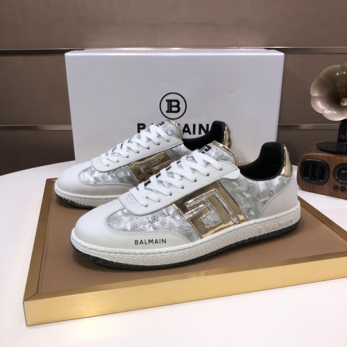 Cheap Balmain Casual Shoes For Men #1264795 Replica Wholesale [$112.00 USD] [ITEM#1264795] on Replica Balmain Casual Shoes