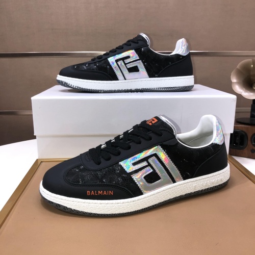 Cheap Balmain Casual Shoes For Men #1264796 Replica Wholesale [$112.00 USD] [ITEM#1264796] on Replica Balmain Casual Shoes