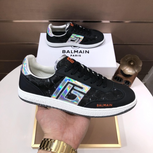 Cheap Balmain Casual Shoes For Men #1264796 Replica Wholesale [$112.00 USD] [ITEM#1264796] on Replica Balmain Casual Shoes