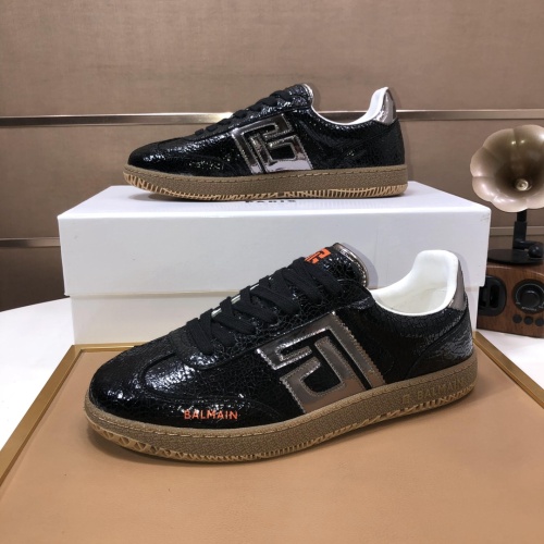 Cheap Balmain Casual Shoes For Men #1264797 Replica Wholesale [$112.00 USD] [ITEM#1264797] on Replica Balmain Casual Shoes