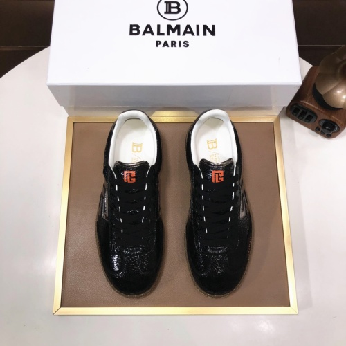 Cheap Balmain Casual Shoes For Men #1264797 Replica Wholesale [$112.00 USD] [ITEM#1264797] on Replica Balmain Casual Shoes