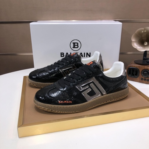 Cheap Balmain Casual Shoes For Men #1264797 Replica Wholesale [$112.00 USD] [ITEM#1264797] on Replica Balmain Casual Shoes