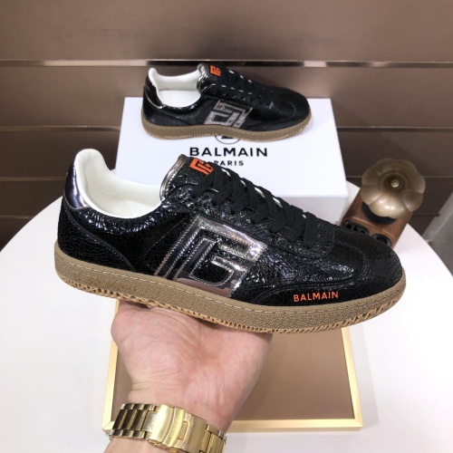 Cheap Balmain Casual Shoes For Men #1264797 Replica Wholesale [$112.00 USD] [ITEM#1264797] on Replica Balmain Casual Shoes