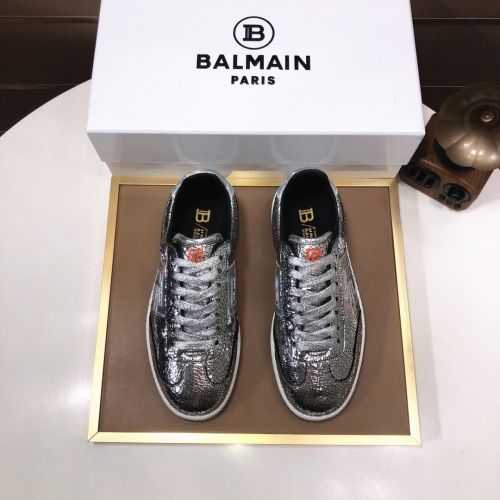 Cheap Balmain Casual Shoes For Men #1264798 Replica Wholesale [$112.00 USD] [ITEM#1264798] on Replica Balmain Casual Shoes