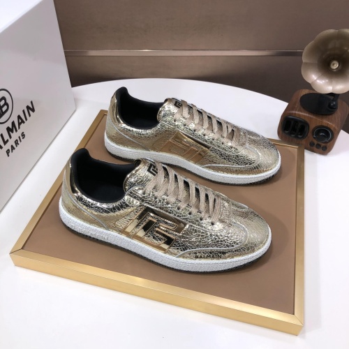 Cheap Balmain Casual Shoes For Men #1264799 Replica Wholesale [$112.00 USD] [ITEM#1264799] on Replica Balmain Casual Shoes