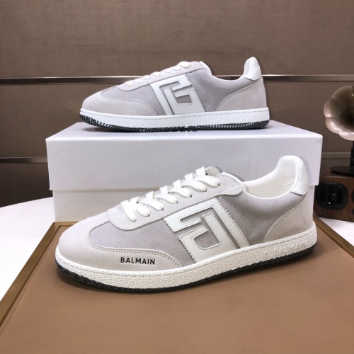 Cheap Balmain Casual Shoes For Men #1264800 Replica Wholesale [$112.00 USD] [ITEM#1264800] on Replica Balmain Casual Shoes