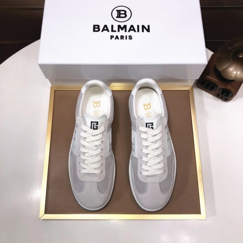 Cheap Balmain Casual Shoes For Men #1264800 Replica Wholesale [$112.00 USD] [ITEM#1264800] on Replica Balmain Casual Shoes