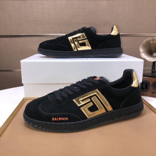 Cheap Balmain Casual Shoes For Men #1264802 Replica Wholesale [$112.00 USD] [ITEM#1264802] on Replica Balmain Casual Shoes