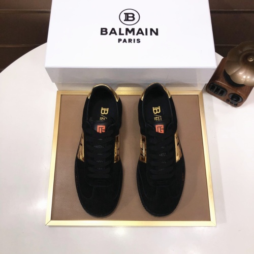 Cheap Balmain Casual Shoes For Men #1264802 Replica Wholesale [$112.00 USD] [ITEM#1264802] on Replica Balmain Casual Shoes