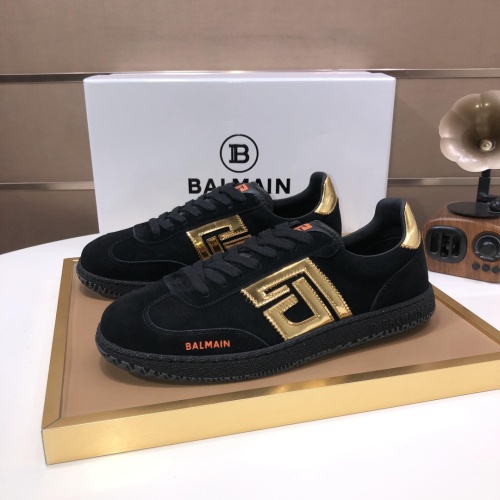 Cheap Balmain Casual Shoes For Men #1264802 Replica Wholesale [$112.00 USD] [ITEM#1264802] on Replica Balmain Casual Shoes