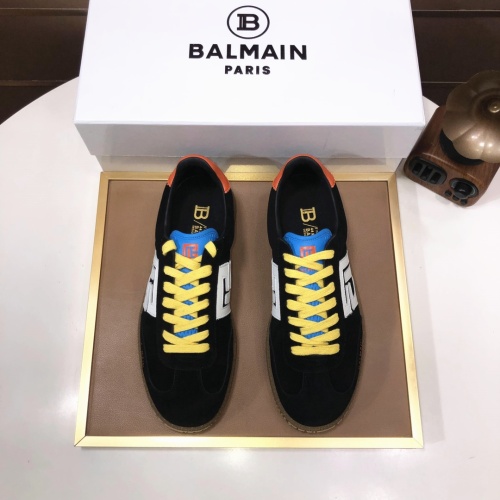 Cheap Balmain Casual Shoes For Men #1264803 Replica Wholesale [$112.00 USD] [ITEM#1264803] on Replica Balmain Casual Shoes