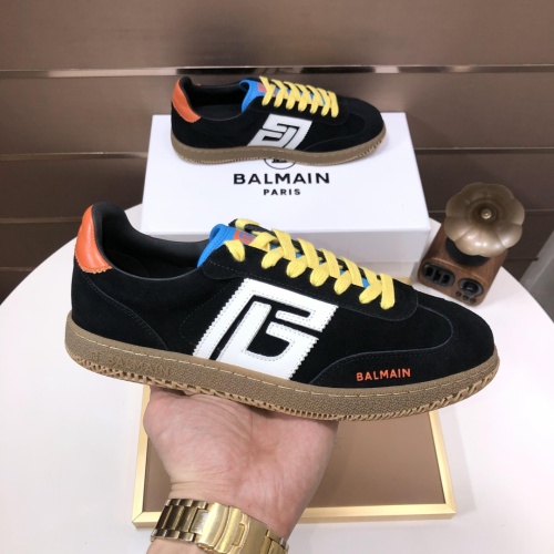 Cheap Balmain Casual Shoes For Men #1264803 Replica Wholesale [$112.00 USD] [ITEM#1264803] on Replica Balmain Casual Shoes