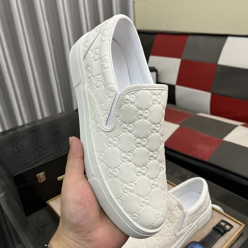 Cheap Gucci Casual Shoes For Men #1264809 Replica Wholesale [$80.00 USD] [ITEM#1264809] on Replica Gucci Casual Shoes