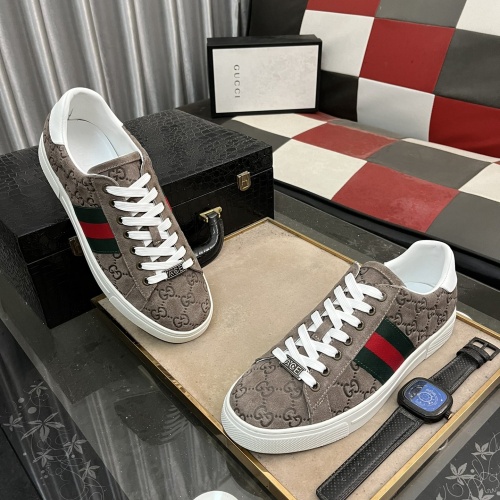 Cheap Gucci Casual Shoes For Men #1264812 Replica Wholesale [$80.00 USD] [ITEM#1264812] on Replica Gucci Casual Shoes