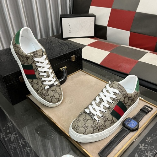 Cheap Gucci Casual Shoes For Men #1264814 Replica Wholesale [$80.00 USD] [ITEM#1264814] on Replica Gucci Casual Shoes