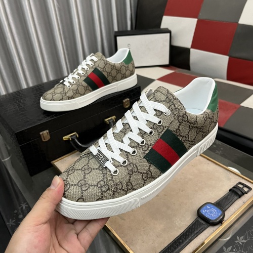 Cheap Gucci Casual Shoes For Men #1264814 Replica Wholesale [$80.00 USD] [ITEM#1264814] on Replica Gucci Casual Shoes