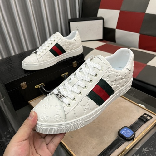 Cheap Gucci Casual Shoes For Men #1264815 Replica Wholesale [$80.00 USD] [ITEM#1264815] on Replica Gucci Casual Shoes