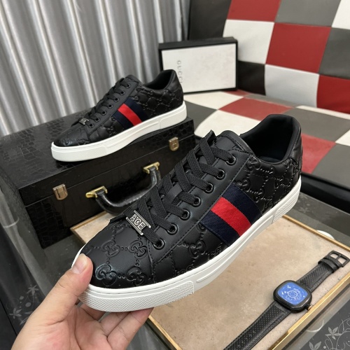 Cheap Gucci Casual Shoes For Men #1264817 Replica Wholesale [$80.00 USD] [ITEM#1264817] on Replica Gucci Casual Shoes