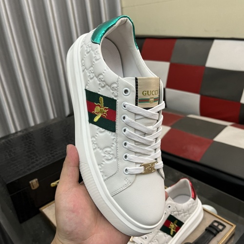 Cheap Gucci Casual Shoes For Men #1264823 Replica Wholesale [$76.00 USD] [ITEM#1264823] on Replica Gucci Casual Shoes