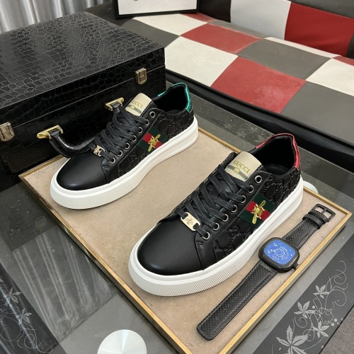 Cheap Gucci Casual Shoes For Men #1264825 Replica Wholesale [$76.00 USD] [ITEM#1264825] on Replica Gucci Casual Shoes