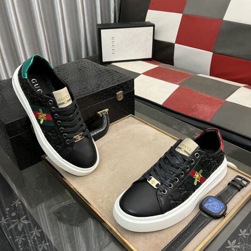 Cheap Gucci Casual Shoes For Men #1264825 Replica Wholesale [$76.00 USD] [ITEM#1264825] on Replica Gucci Casual Shoes