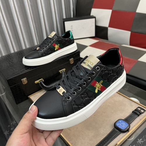 Cheap Gucci Casual Shoes For Men #1264825 Replica Wholesale [$76.00 USD] [ITEM#1264825] on Replica Gucci Casual Shoes