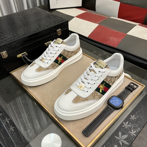 Cheap Gucci Casual Shoes For Men #1264828 Replica Wholesale [$76.00 USD] [ITEM#1264828] on Replica Gucci Casual Shoes