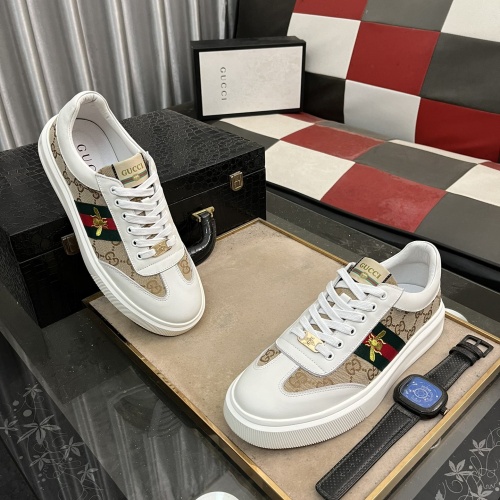 Cheap Gucci Casual Shoes For Men #1264828 Replica Wholesale [$76.00 USD] [ITEM#1264828] on Replica Gucci Casual Shoes