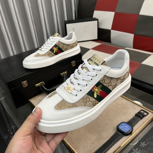 Cheap Gucci Casual Shoes For Men #1264828 Replica Wholesale [$76.00 USD] [ITEM#1264828] on Replica Gucci Casual Shoes