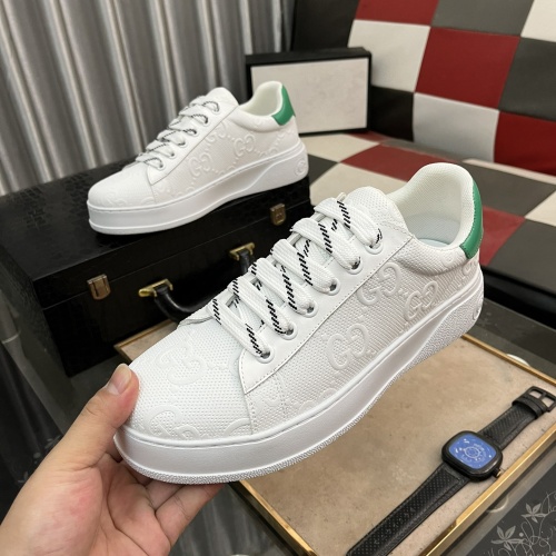 Cheap Gucci Casual Shoes For Men #1264835 Replica Wholesale [$76.00 USD] [ITEM#1264835] on Replica Gucci Casual Shoes