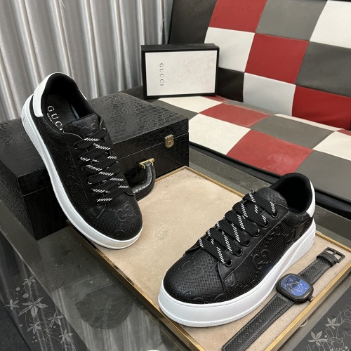 Cheap Gucci Casual Shoes For Men #1264838 Replica Wholesale [$76.00 USD] [ITEM#1264838] on Replica Gucci Casual Shoes