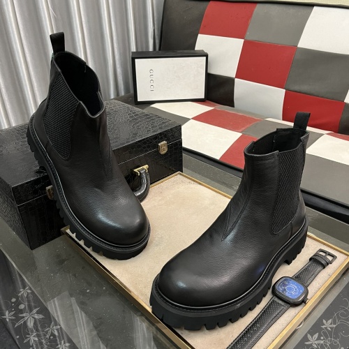 Cheap Gucci Boots For Men #1264842 Replica Wholesale [$102.00 USD] [ITEM#1264842] on Replica Gucci Boots