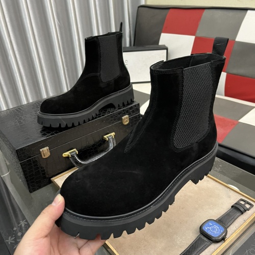 Cheap Gucci Boots For Men #1264845 Replica Wholesale [$102.00 USD] [ITEM#1264845] on Replica Gucci Boots