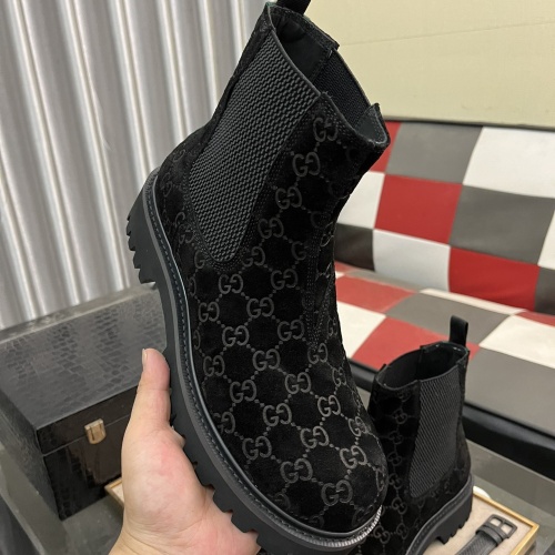 Cheap Gucci Boots For Men #1264847 Replica Wholesale [$102.00 USD] [ITEM#1264847] on Replica Gucci Boots