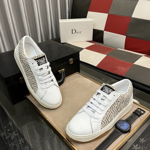 Cheap Christian Dior Casual Shoes For Men #1264881 Replica Wholesale [$72.00 USD] [ITEM#1264881] on Replica Christian Dior Casual Shoes