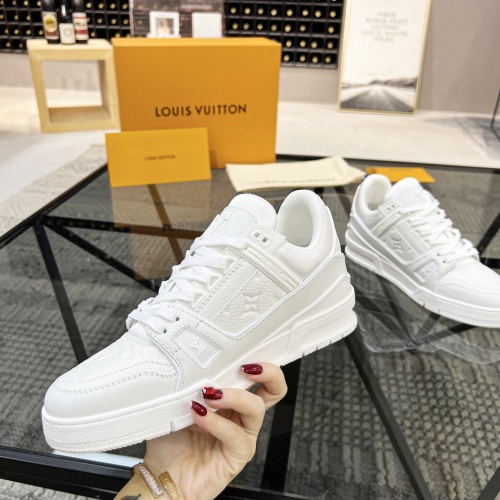 Cheap Louis Vuitton Casual Shoes For Men #1264945 Replica Wholesale [$125.00 USD] [ITEM#1264945] on Replica Louis Vuitton Casual Shoes