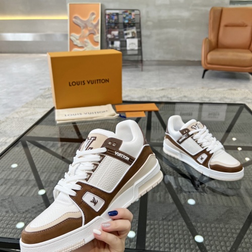 Cheap Louis Vuitton Casual Shoes For Men #1264951 Replica Wholesale [$125.00 USD] [ITEM#1264951] on Replica Louis Vuitton Casual Shoes