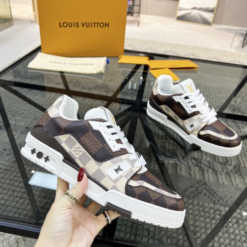 Cheap Louis Vuitton Casual Shoes For Men #1264956 Replica Wholesale [$125.00 USD] [ITEM#1264956] on Replica Louis Vuitton Casual Shoes